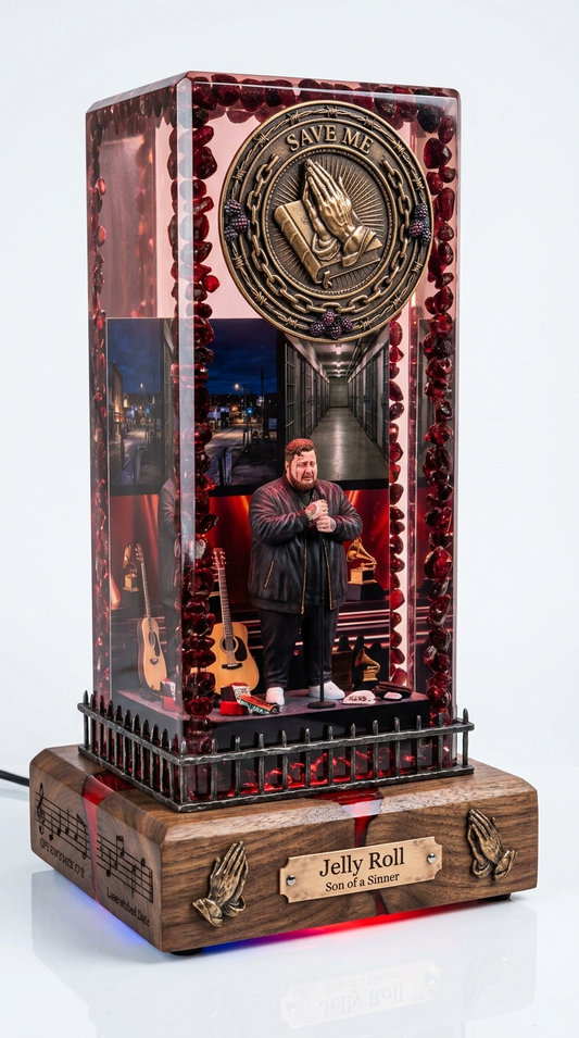 Jelly Roll Country Lamp